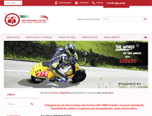 Tablet Screenshot of motoricambisoviero.it